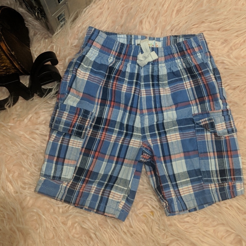 24 M Toddler Boys Drawstring Striped Shorts